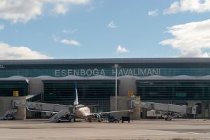 Esenboga airport terminal from apron.jpg